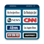 Logo of All USA Newspapers android Application 